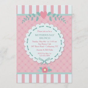 Invitación del Día de la Madre a la Perfección Ros