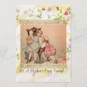 Invitación del Día de la Madre de Mys Rosebud