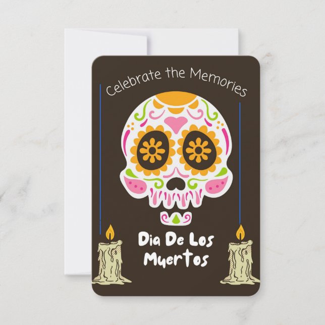 INVITACIÓN DEL DÍA DE LOS MUERTOS (Anverso)