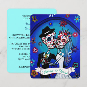 Invitación del Día de los Muertos