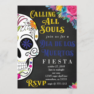 INVITACIÓN DEL DÍA DE LOS MUERTOS