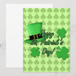 Invitación del Día de los Patrones Verdes