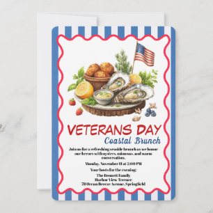 Invitación del Día de los Veteranos   Celebración 