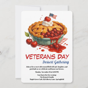 Invitación del Día de los Veteranos Celebración