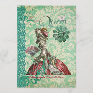 Invitación del día de reina madre de Mys