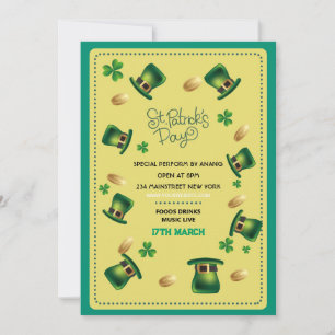 Invitación del Día de San Patricio