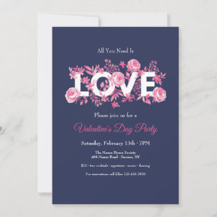 Invitación del Día de San Valentín Todo lo que nec