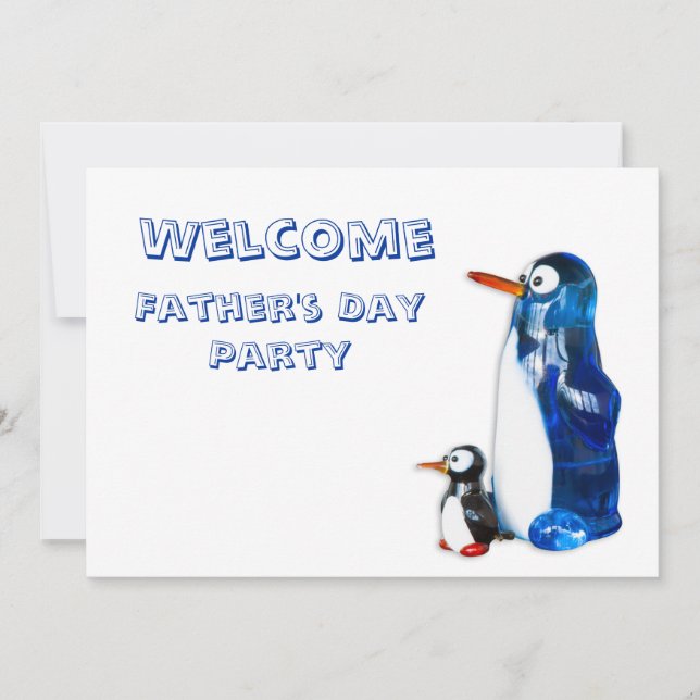 Invitación del día del padre (Anverso)