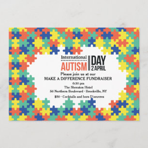 Invitación del Día Internacional del Autismo