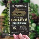 Invitación del ejército, invitación a Camo para el<br><div class="desc">Invitación al ejército,  invitación para cumpleaños militar,  cumpleaños del ejército,  invitación a fiesta de tema militar,  invitación a camo,  invitación de cumpleaños para chicos</div>