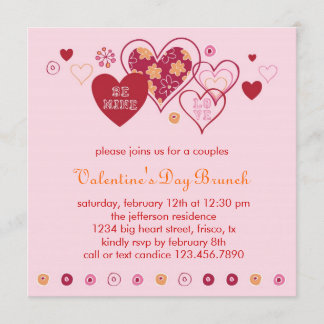 Invitación del El día de San Valentín