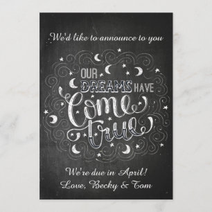 Invitación del embarazo corto