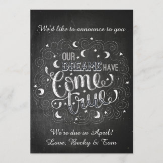 Invitación del embarazo corto