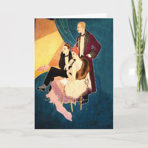 Invitación ~ del encanto del art déco en el teatro