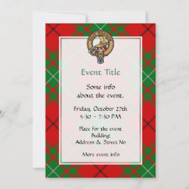 Invitación del Escudo Clan MacAulay