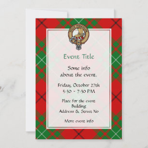 Invitación del Escudo Clan MacAulay