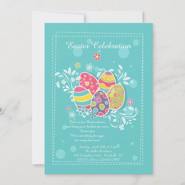 Invitación del esplendor de Pascua (Anverso)