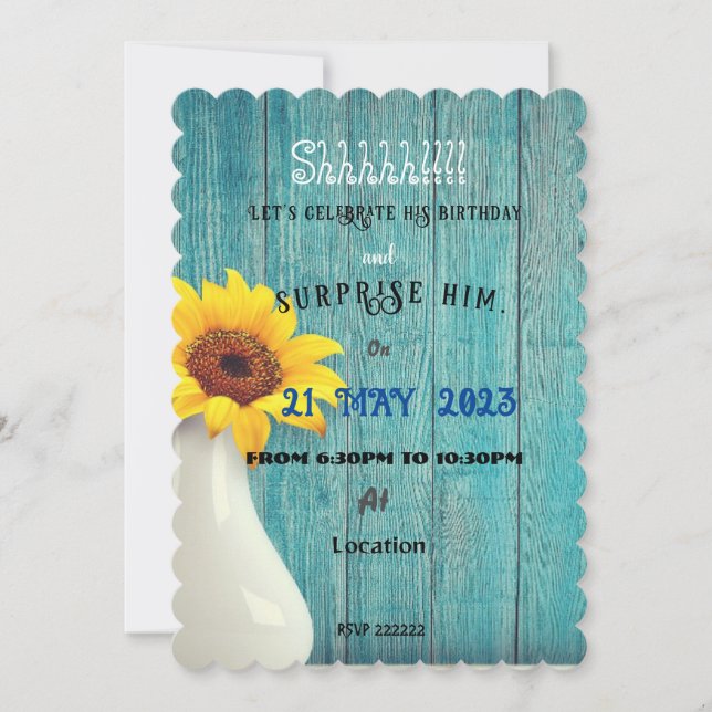Invitación del Esposo (Anverso)