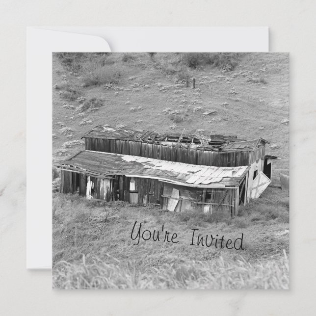 Invitación del estreno de una casa (Anverso)