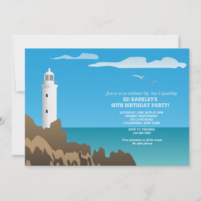 Invitación del Faro Blanco (Anverso)