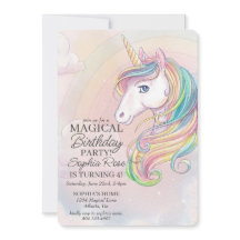 Invitación del fiesta arcoíris de la fiesta de cum