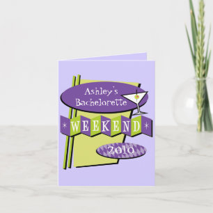 Invitación del fiesta de Bachelorette