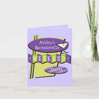 Invitación del fiesta de Bachelorette