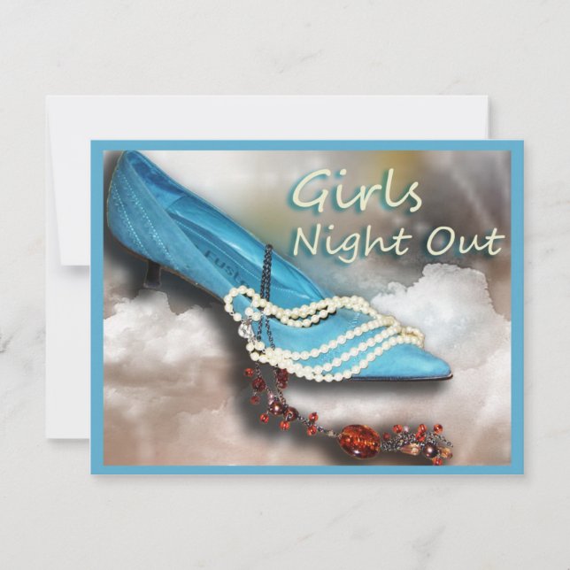 Invitación del fiesta de Bachlorette (Anverso)