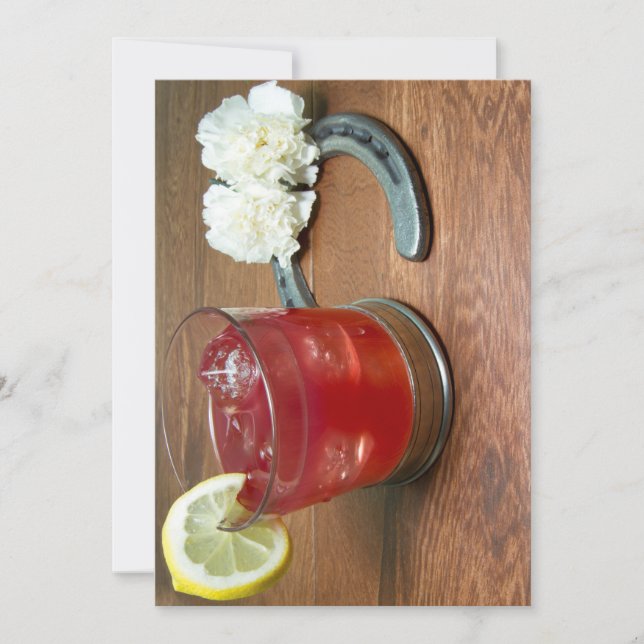 Invitación del fiesta de Belmont Stakes (Anverso)