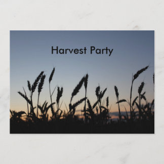 Invitación del Fiesta de cosecha