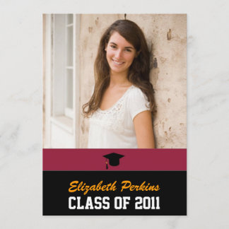 Invitación del fiesta de graduación de estudios