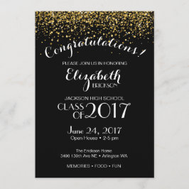 Invitación del fiesta de graduación de estudios