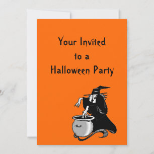 Invitación del fiesta de Halloween del Brew de las