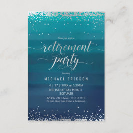 Invitación del Fiesta de Jubilación - Pequeño, Ele