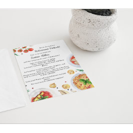 Invitación del Fiesta de Jubilación Potluck