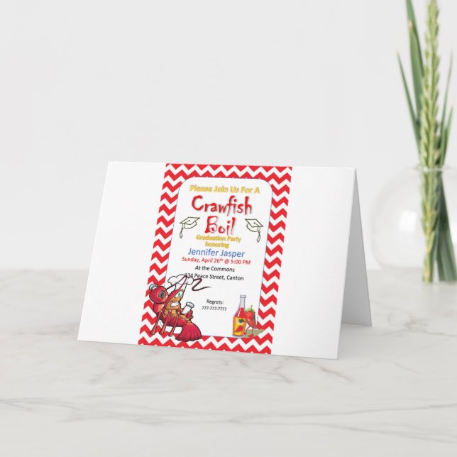 Invitación del fiesta de la ebullición de los (Anverso)