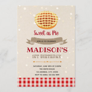 Invitación del fiesta de la empanada de Cutie
