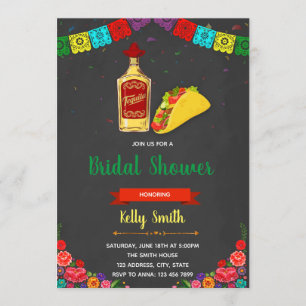 Invitación del fiesta de la fiesta del tequila del