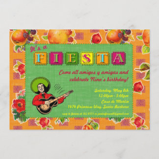 Invitación del fiesta de la fiesta - el Mariachi