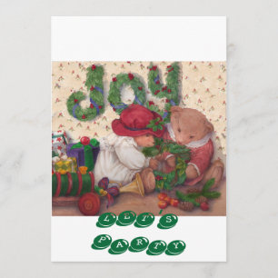 INVITACIÓN del FIESTA de los osos de peluche del