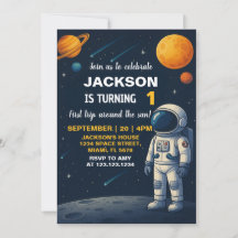 Invitación del Fiesta de Planetas del Espacio Ultr