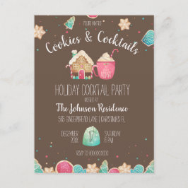 Invitación del Fiesta de presupuesto de cookies y 