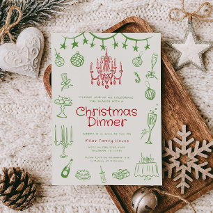 Invitación del Fiesta de trabajo de Ilustraciones