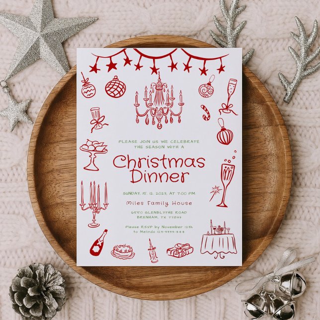 Invitación del Fiesta de trabajo de Ilustraciones  (Subido por el creador)