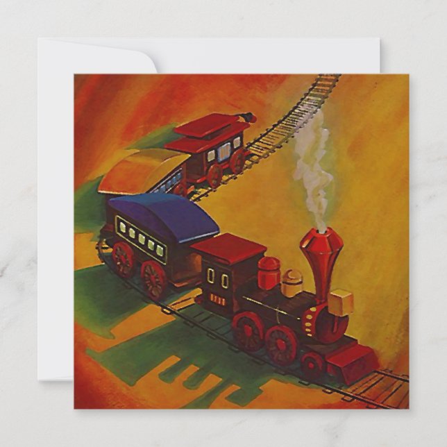 INVITACIÓN DEL FIESTA DEL ~BIRTHDAY DE LAS PISTAS (Anverso)