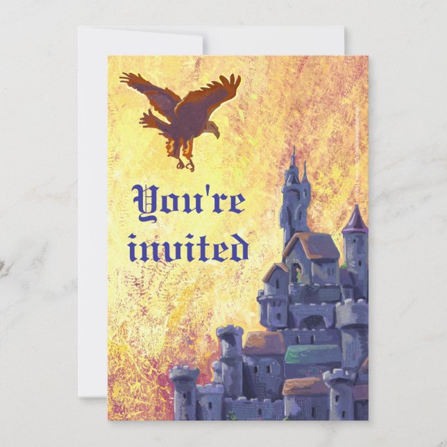 Invitación del Fiesta del Castillo del Sol (Anverso)