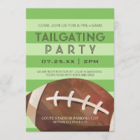 Invitación del fiesta del chupar rueda del fútbol