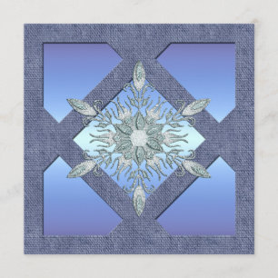 Invitación del fiesta del día de Año Nuevo