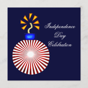 Invitación del fiesta del Día de la Independencia