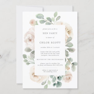 Invitación del Fiesta del Hen Botánico de Floral d